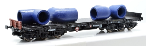 NPE NW22909 - H0 - Schwerlastwagen Salmms 454 Fittings, DB AG, Ep. VI